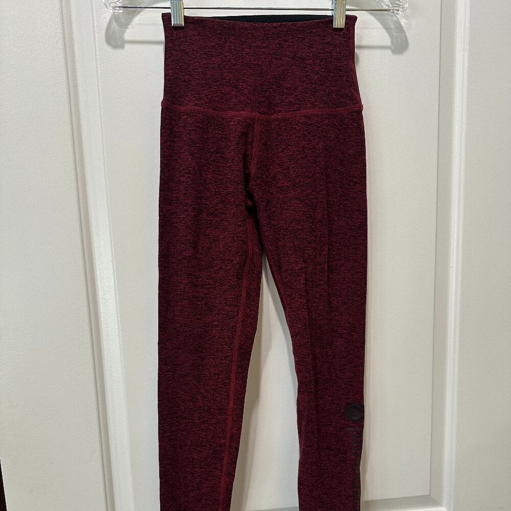 Beyond Yoga x Pure Barre Spacedye High Waist Midi Leggings | Gray | Small